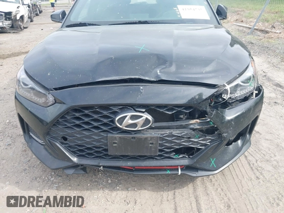 2019 Hyundai Veloster Turbo z VIN KMHTH6AB3KU020159, wystawiony jako IAAI lot #41954737 z przebiegiem 152 070 mil mil oraz . Historia ofert i sprzedaży dostępna na DreamBid. Obrazek 6.