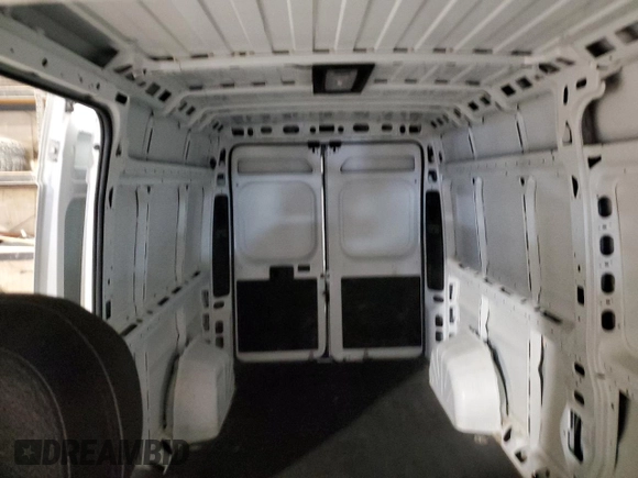 2024 Ram ProMaster Cargo Tradesman with VIN 3C6LRVDG8RE133348, listed as a Copart auction lot 43589995 with Not Provided miles and Salvage Title. Bid and sale history available at DreamBid. Image 10.