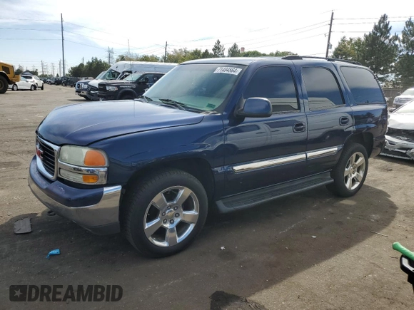 2003 GMC Yukon SLE with VIN 1GKEK13T53R207600, listed as a Copart auction lot 71494564 with 96,856 mi miles and Salvage Title. Bid and sale history available at carsss.com. Image 1.