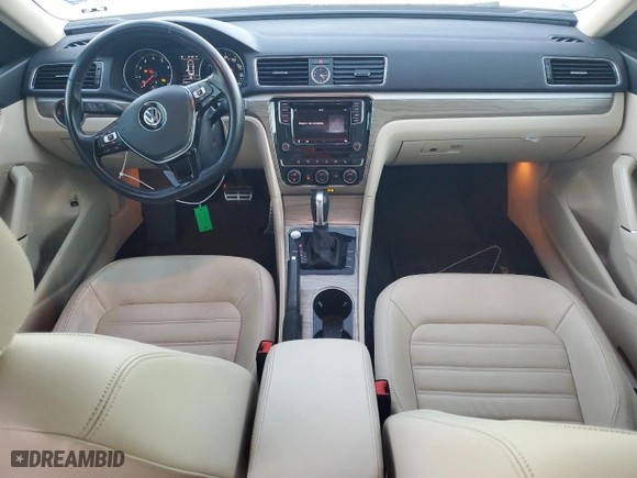 2016 Volkswagen Passat 1.8T SEL with VIN 1VWCT7A33GC019931, listed as a Copart auction lot 83206414 with 128,204 mi miles and Salvage Title. Bid and sale history available at carsss.com. Image 8.