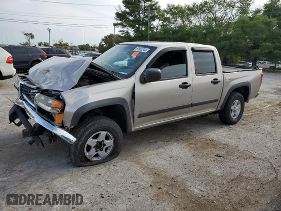 2008 GMC Canyon SLE2 with VIN 1GTDT43EX88217690, listed as a Copart auction lot 69955344 with 0 mi miles and Salvage Title. Bid and sale history available at carsss.com. Image 1.
