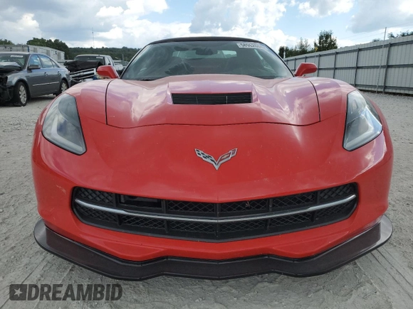 2015 Chevrolet Corvette 2LT with VIN 1G1YD3D72F5115347, listed as a Copart auction lot 58962664 with 51,066 mi miles and Clean Title. Bid and sale history available at carsss.com. Image 5.