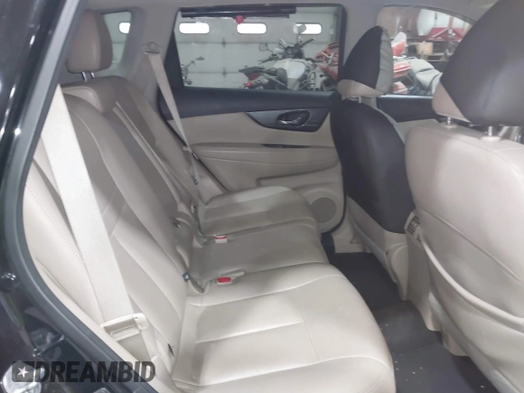 2016 Nissan Rogue SL with VIN 5N1AT2MV9GC755584, listed as a IAAI auction lot 42106132 with 83,514 mi miles and . Bid and sale history available at DreamBid. Image 8.