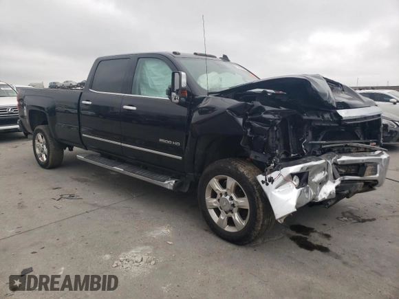 2019 Chevrolet Silverado 2500HD LTZ with VIN 1GC1KTEY3KF186714, listed as a Copart auction lot 79488464 with 0 mi miles and Salvage Title. Bid and sale history available at carsss.com. Image 4.