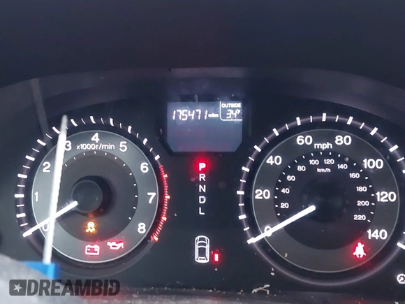 2014 Honda Odyssey EX-L with VIN 5FNRL5H64EB099175, listed as a IAAI auction lot 41522452 with 175,471 mi miles and . Bid and sale history available at carsss.com. Image 7.