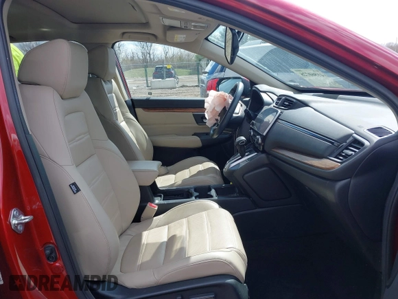 2017 Honda CR-V EX-L with VIN 5J6RW2H89HL053358, listed as a IAAI auction lot 41860728 with 83,512 mi miles. Bid and sale history available at carsss.com. Image 5.