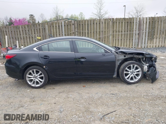 2016 Mazda Mazda6 i Touring with VIN JM1GJ1V51G1405911, listed as a IAAI auction lot 41953144 with 150,072 mi miles. Bid and sale history available at carsss.com. Image 14.