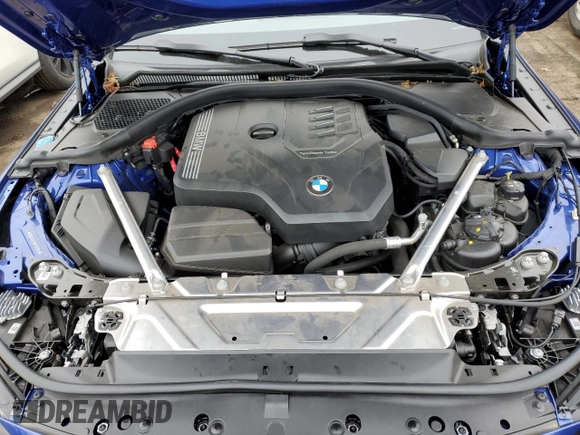 2023 BMW 4 Series 430i xDrive with VIN WBA43AT09PCM21604, listed as a Copart auction lot 49326175 with 15,305 mi miles and Salvage Title. Bid and sale history available at DreamBid. Image 11.