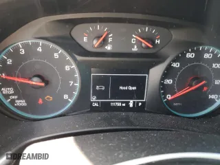 2018 Chevrolet Equinox LT with VIN 3GNAXJEV8JS534455, listed as a Copart auction lot 43135895 with 111,759 mi miles and Salvage Title. Bid and sale history available at carsss.com. Image 9.