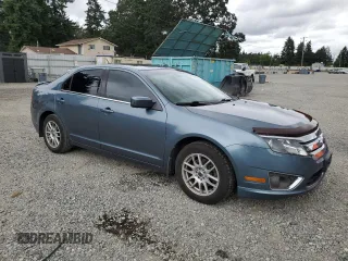 2012 Ford Fusion SEL with VIN 3FAHP0JG3CR118368, listed as a Copart auction lot 62387845 with 185,305 mi miles and Salvage title. Bid and sale history available at DreamBid. Image 4.