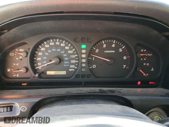 1999 Toyota Land Cruiser with VIN JT3HT05J3X0068111, listed as a Copart auction lot 72815044 with 185,043 mi miles and Clean Title. Bid and sale history available at carsss.com. Image 9.