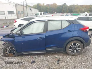 2019 Nissan Kicks S with VIN 3N1CP5CU0KL521328, listed as a IAAI auction lot 40793760 with 1 mi miles. Bid and sale history available at carsss.com. Image 13.