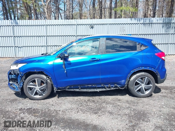 2022 Honda HR-V EX with VIN 3CZRU6H51NM734255, listed as a IAAI auction lot 41948056 with 45,585 mi miles. Bid and sale history available at carsss.com. Image 6.