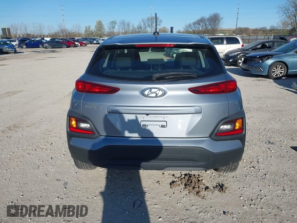 2021 Hyundai Kona SE with VIN KM8K12AA9MU667653, listed as a IAAI auction lot 41889973 with 30,399 mi miles and . Bid and sale history available at DreamBid. Image 16.