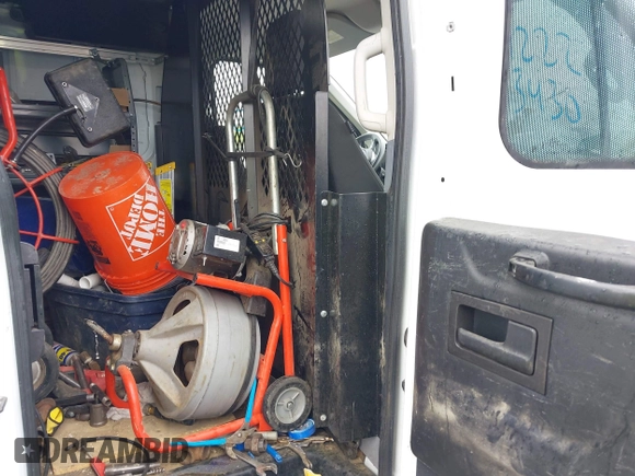 2019 Ford Transit with VIN 1FTYR1ZM3KKB50213, listed as a IAAI auction lot 42223430 with 75,131 mi miles and . Bid and sale history available at DreamBid. Image 8.