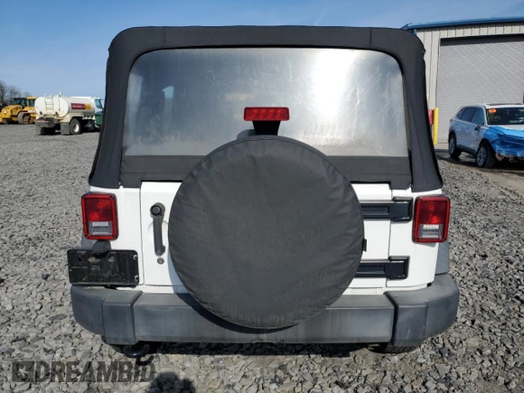 2016 Jeep Wrangler Unlimited Sport with VIN 1C4BJWDG4GL235252, listed as a Copart auction lot 54218885 with 118,849 mi miles and Salvage Title. Bid and sale history available at DreamBid. Image 6.