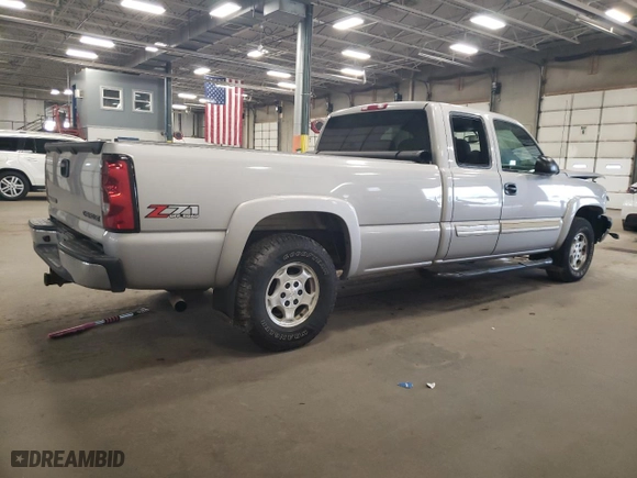 2004 Chevrolet Silverado 1500 Z71 with VIN 1GCEK19T74E237161, listed as a Copart auction lot 54268655 with 72,337 mi miles and Salvage Title. Bid and sale history available at carsss.com. Image 3.