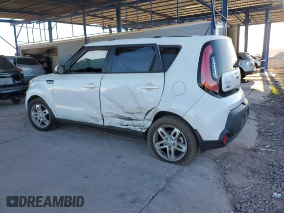 2015 Kia Soul + with VIN KNDJP3A51F7128470, listed as a Copart auction lot 53476595 with 81,650 mi miles and Salvage Title. Bid and sale history available at DreamBid. Image 2.