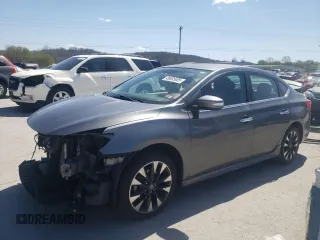2019 Nissan Sentra S with VIN 3N1AB7AP5KY210950, listed as a Copart auction lot 49695905 with 99,386 mi miles and Salvage title. Bid and sale history available at DreamBid. Image 1.
