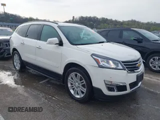 2014 Chevrolet Traverse LT with VIN 1GNKRGKD7EJ335658, listed as a IAAI auction lot 41912722 with 110,337 mi miles. Bid and sale history available at carsss.com. Image 1.