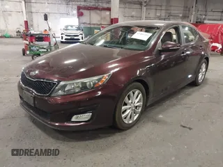 2015 Kia Optima EX with VIN 5XXGN4A70FG351257, listed as a IAAI auction lot 42485314 with 94,579 mi miles and . Bid and sale history available at DreamBid. Image 2.