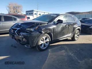 2017 Lexus NX 300h with VIN JTJBJRBZ0H2050903, listed as a Copart auction lot 43366305 with 55,965 mi miles and Salvage Title. Bid and sale history available at DreamBid. Image 1.