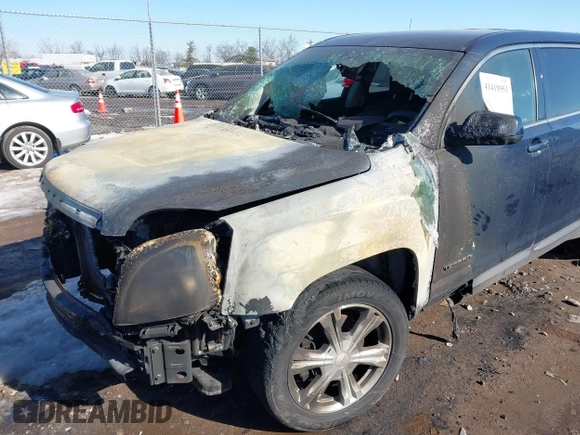 2017 GMC Terrain SLE with VIN 2GKFLSEK9H6184823, listed as a IAAI auction lot 41419953 with 1 mi miles. Bid and sale history available at carsss.com. Image 6.