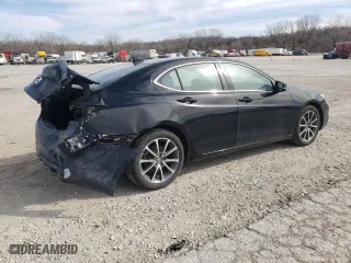 2019 Acura TLX with VIN 19UUB3F3XKA007163, listed as a Copart auction lot 45085364 with 134,683 mi miles and Salvage Title. Bid and sale history available at carsss.com. Image 3.