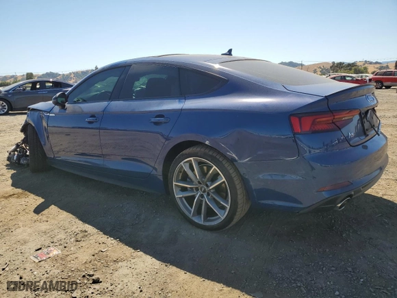 2019 Audi A5 Sportback Prestige with VIN WAUFNDF52KA076707, listed as a Copart auction lot 66768094 with NaN miles and Salvage Title. Bid and sale history available at carsss.com. Image 2.