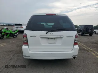 2004 Mazda MPV LX with VIN JM3LW28A040512021, listed as a Copart auction lot 78724224 with 100,109 mi miles and Salvage Title. Bid and sale history available at carsss.com. Image 6.