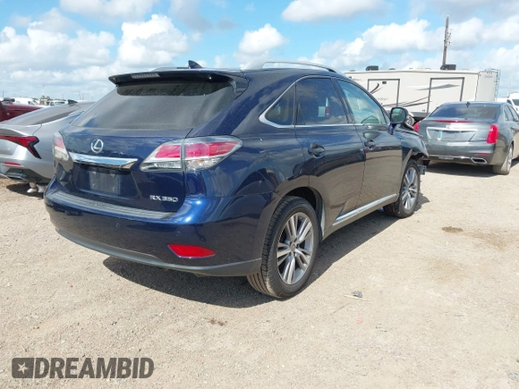 2015 Lexus RX 350 with VIN 2T2ZK1BA8FC158514, listed as a IAAI auction lot 42583672 with 61,590 mi miles and . Bid and sale history available at DreamBid. Image 4.