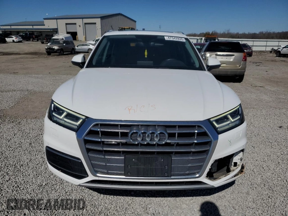 2019 Audi Q5 Premium Plus with VIN WA1BNAFYXK2036146, listed as a Copart auction lot 47342835 with 76,817 mi miles and Salvage Title. Bid and sale history available at carsss.com. Image 5.