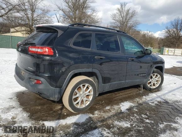 2017 Jeep Cherokee Altitude z VIN 1C4PJMAS8HW571215, wystawiony jako Copart lot #88925505 z przebiegiem 140 902 mil mil oraz Szkoda całkowita • Salvage title. Historia ofert i sprzedaży dostępna na DreamBid. Obrazek 3.