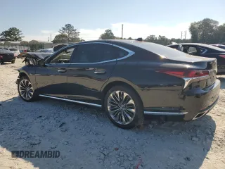 2020 Lexus LS with VIN JTHD51FF8L5012343, listed as a Copart auction lot 75260924 with 26,227 mi miles and Salvage Title. Bid and sale history available at carsss.com. Image 2.