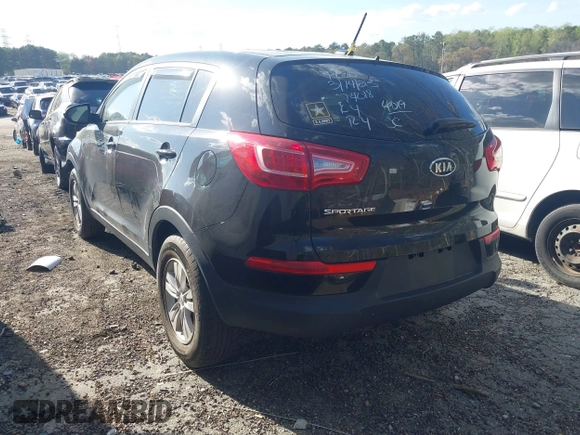 2011 Kia Sportage LX with VIN KNDPB3A2XB7094019, listed as a IAAI auction lot 41854462 with 69,659 mi miles and . Bid and sale history available at carsss.com. Image 3.