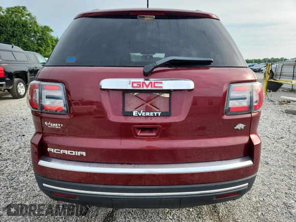 2015 GMC Acadia SLE with VIN 1GKKRPKD9FJ329438, listed as a Copart auction lot 61234045 with 100,039 mi miles and Salvage title. Bid and sale history available at DreamBid. Image 6.
