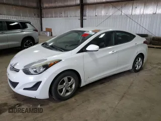 2015 Hyundai Elantra SE z VIN 5NPDH4AE8FH636107, wystawiony jako Copart lot #60409015 z przebiegiem 147 864 mil mil oraz Czysty tytuł • Clean title. Historia ofert i sprzedaży dostępna na DreamBid. Obrazek 1.