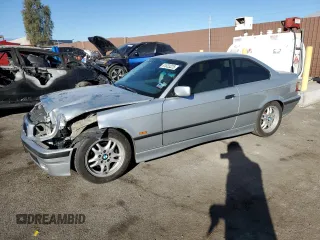 1997 BMW 3 Series 328is with VIN WBABG1329VET03924, listed as a Copart auction lot 41533225 with 96,208 mi miles and Salvage Title. Bid and sale history available at carsss.com. Image 1.