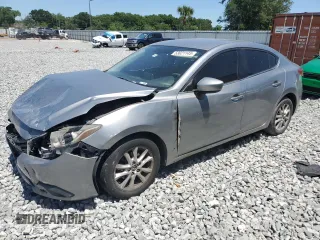 2016 Mazda 3 i Sport with VIN JM1BM1U78G1325459, listed as a Copart auction lot 53021145 with 204,797 mi miles and Salvage Title. Bid and sale history available at DreamBid. Image 1.
