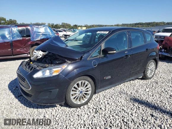 2017 Ford C-Max Energi SE with VIN 1FADP5EU4HL104786, listed as a Copart auction lot 72047813 with 78,698 mi miles. Bid and sale history available at carsss.com. Image 1.