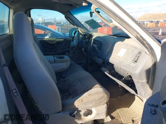 2002 Ford F-150 XL with VIN 1FTRF17242NB49973, listed as a IAAI auction lot 40825610 with Not Provided miles. Bid and sale history available at carsss.com. Image 8.