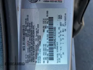 2012 Ford Fusion SE with VIN 3FAHP0HG1CR323080, listed as a Copart auction lot 53715485 with 109,179 mi miles and Salvage title. Bid and sale history available at DreamBid. Image 13.