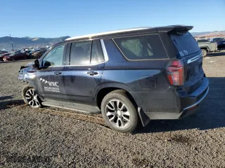2023 Chevrolet Tahoe LS with VIN 1GNSKMKD0PR159995, listed as a Copart auction lot 81362464 with 0 mi miles and Salvage Title. Bid and sale history available at carsss.com. Image 2.