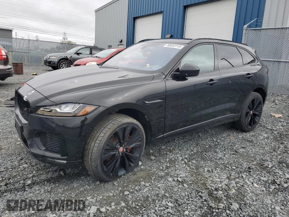 2019 Jaguar F-Pace S z VIN SADCM2FV6KA353389, wystawiony jako Copart lot #58553115 z przebiegiem 67 623 mil mil oraz Czysty tytuł • Clean title. Historia ofert i sprzedaży dostępna na DreamBid. Obrazek 1.