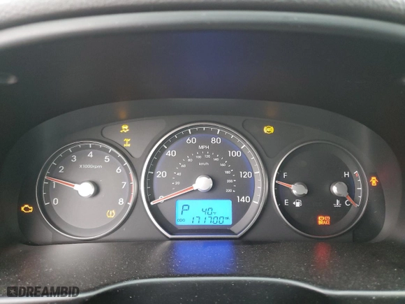 2011 Hyundai Santa Fe GLS with VIN 5XYZGDAB4BG040010, listed as a Copart auction lot 47053865 with 171,700 mi miles and Non Repairable. Bid and sale history available at carsss.com. Image 9.