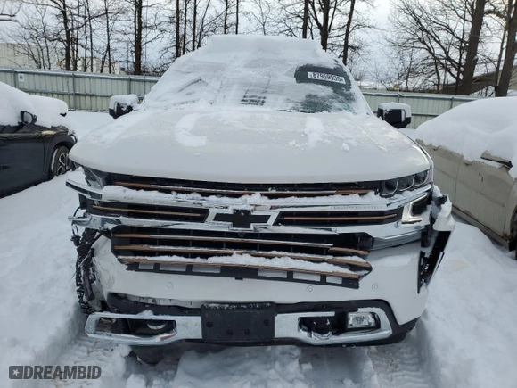 2022 Chevrolet Silverado 1500 LTD High Country with VIN 1GCUYHED2NZ135584, listed as a Copart auction lot 87959935 with NaN miles and Salvage Title. Bid and sale history available at carsss.com. Image 5.