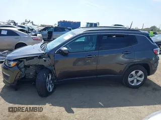 2019 Jeep Compass Latitude with VIN 3C4NJDBB8KT729491, listed as a IAAI auction lot 42489691 with 73,022 mi miles and . Bid and sale history available at DreamBid. Image 15.