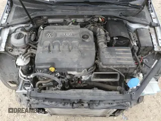2015 Volkswagen Golf SportWagen TDI SEL with VIN 3VWCA7AU4FM520354, listed as a Copart auction lot 43128615 with 46,310 mi miles and Salvage Title. Bid and sale history available at carsss.com. Image 12.