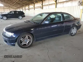 2004 BMW 3 Series 330Ci with VIN WBABD534X4PL12488, listed as a Copart auction lot 50085355 with 124,114 mi miles and Salvage Title. Bid and sale history available at carsss.com. Image 1.