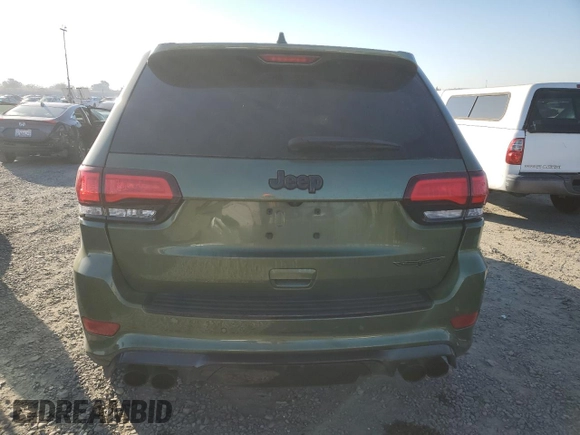 2021 Jeep Grand Cherokee Trackhawk with VIN 1C4RJFN91MC819067, listed as a Copart auction lot 42975965 with 36,986 mi miles and Clean title. Bid and sale history available at DreamBid. Image 6.
